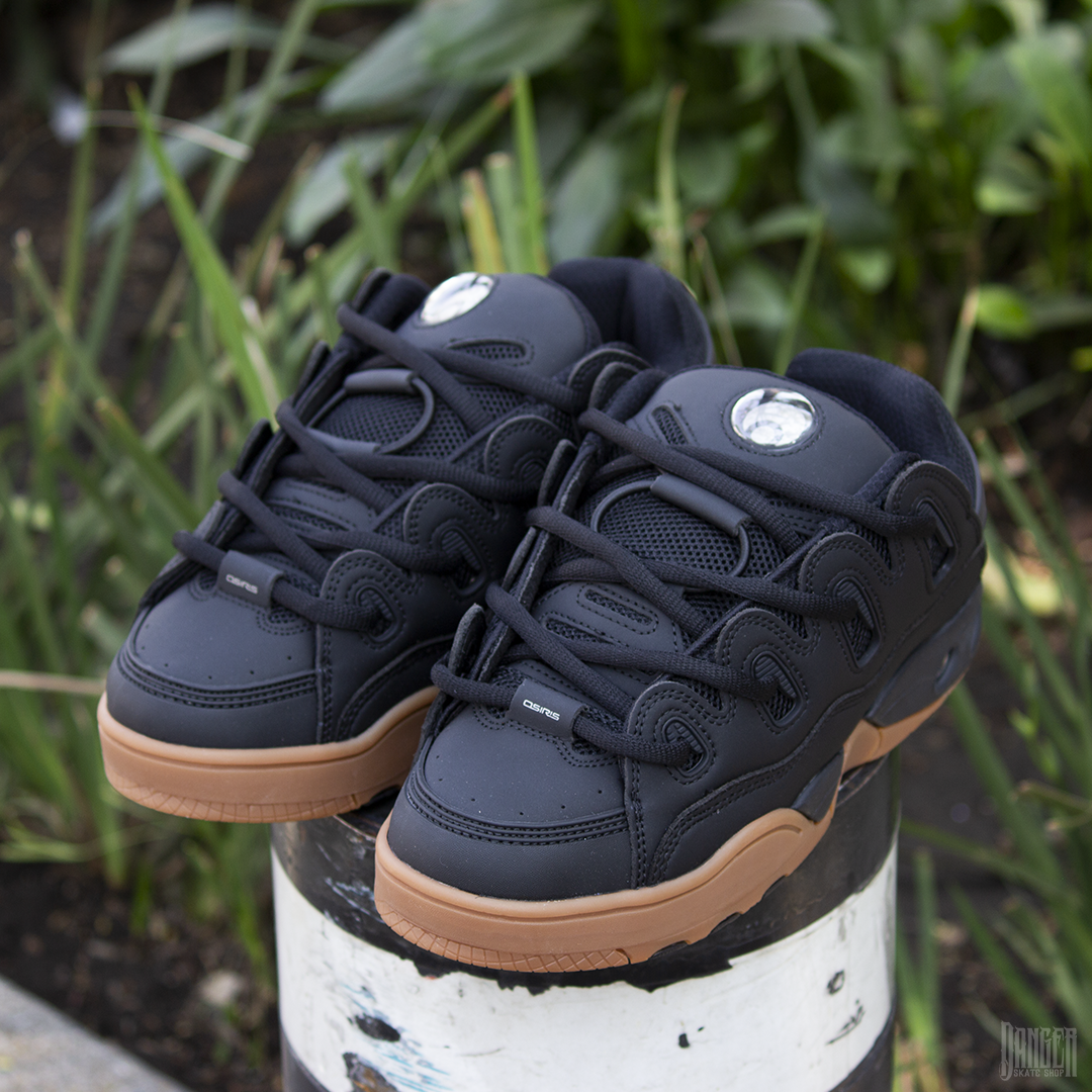 Tenis Osiris D3 OG Black Black Gum