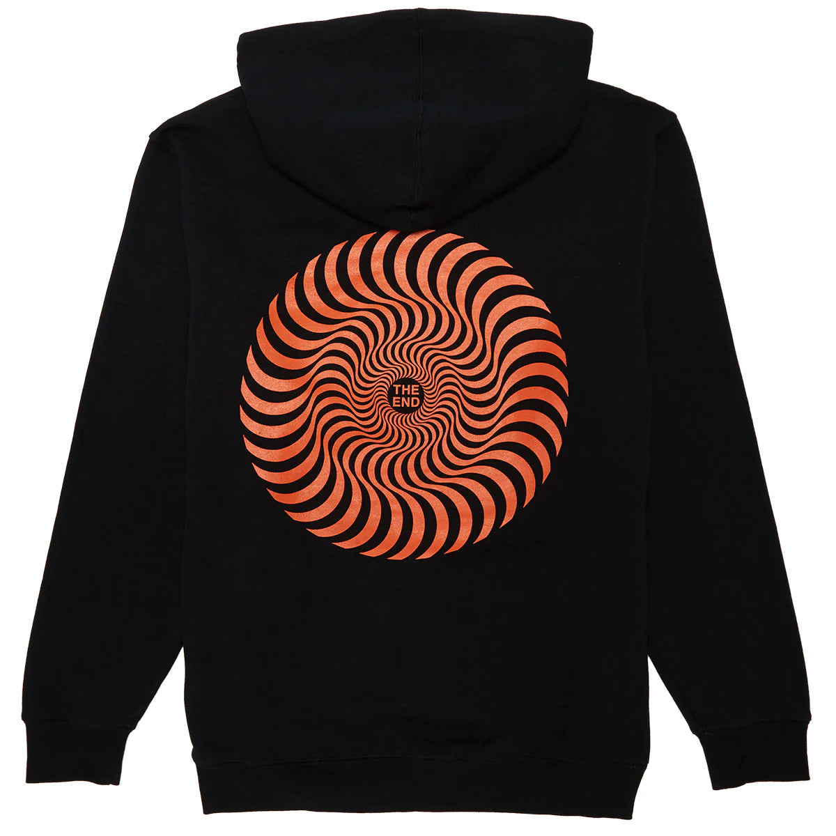 Sudadera Spitfire Classic Swirl Black Orange
