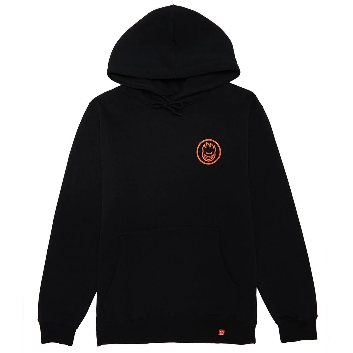 Sudadera Spitfire Classic Swirl Black Orange