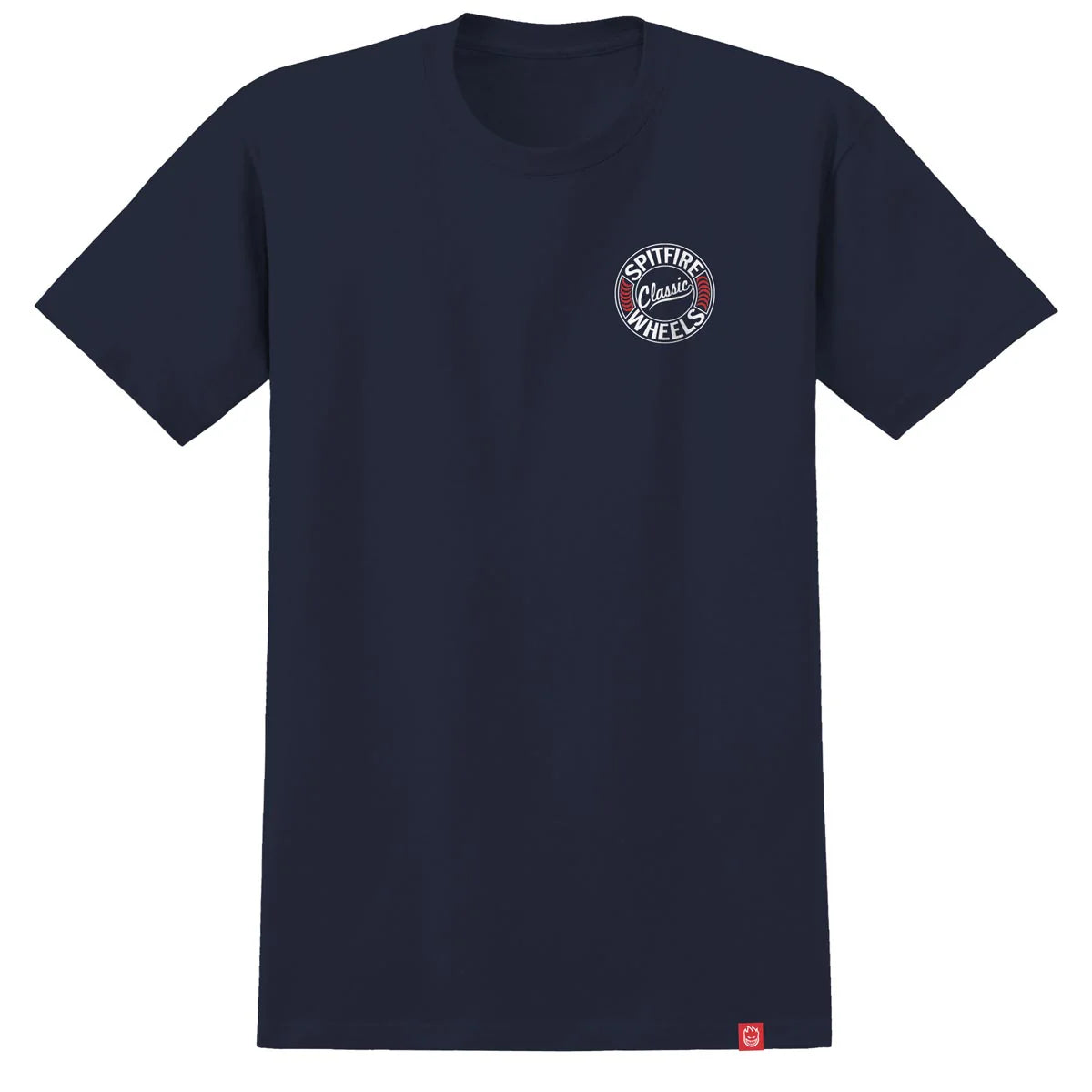 Playera Spitfire Flying Classic Navy White Red