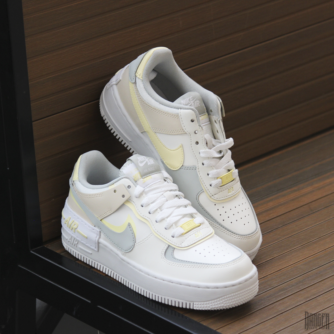 Tenis Nike Air Force 1 Low Shadow Sail Light Silver Citron Tint