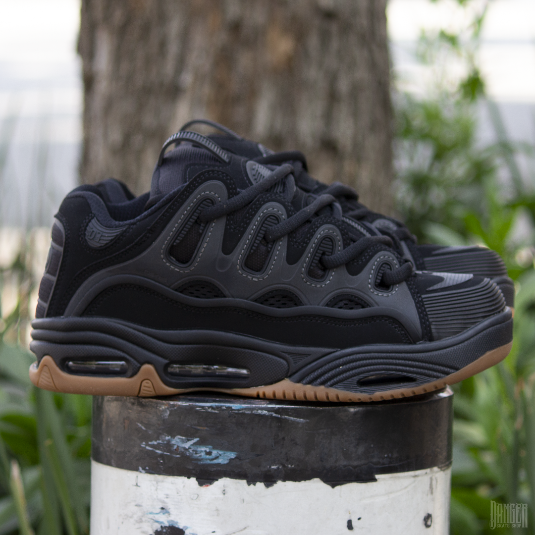 Tenis Osiris D3 2001 Black Black Gum