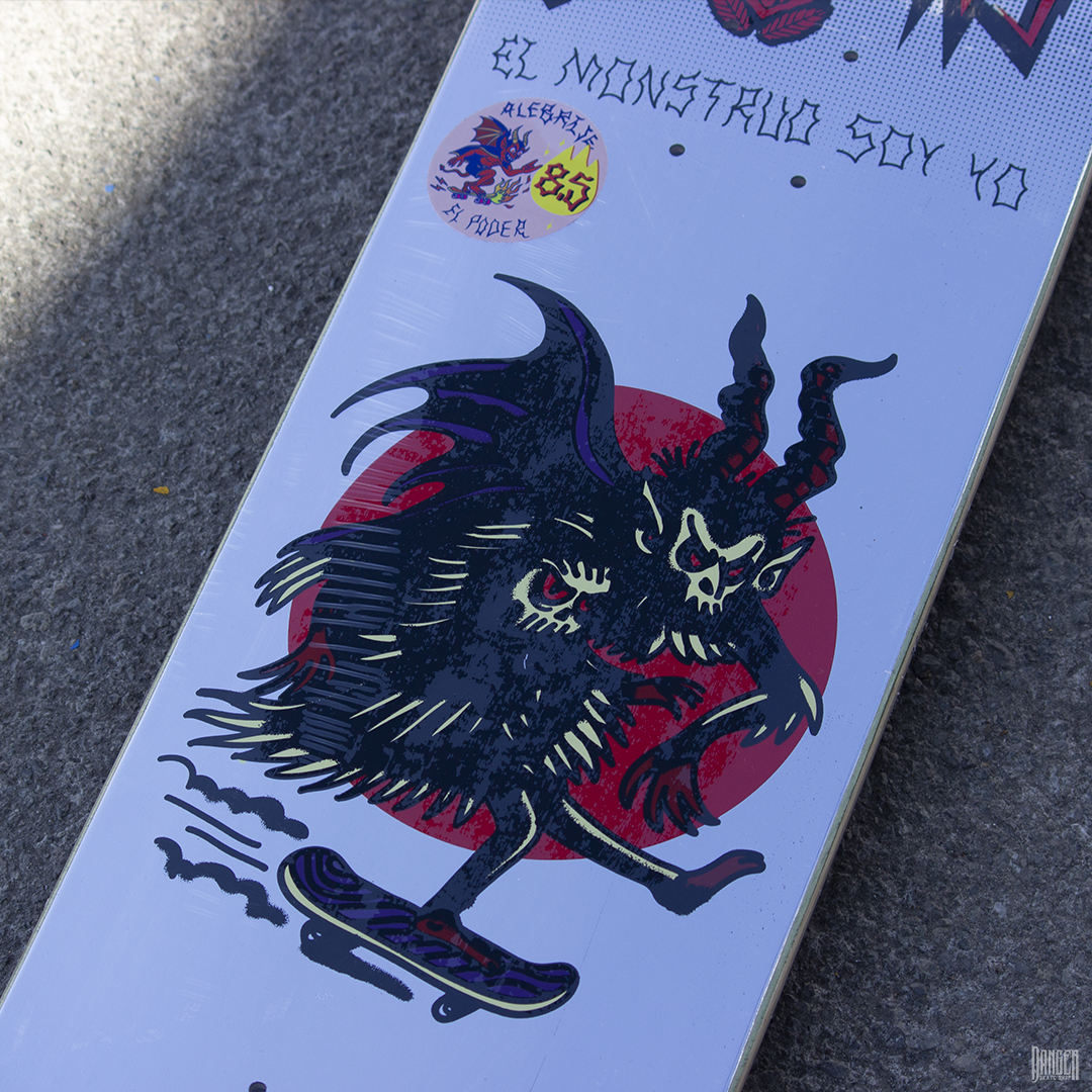 Tabla Alebrije El Monstruo Soy Yo Dracula