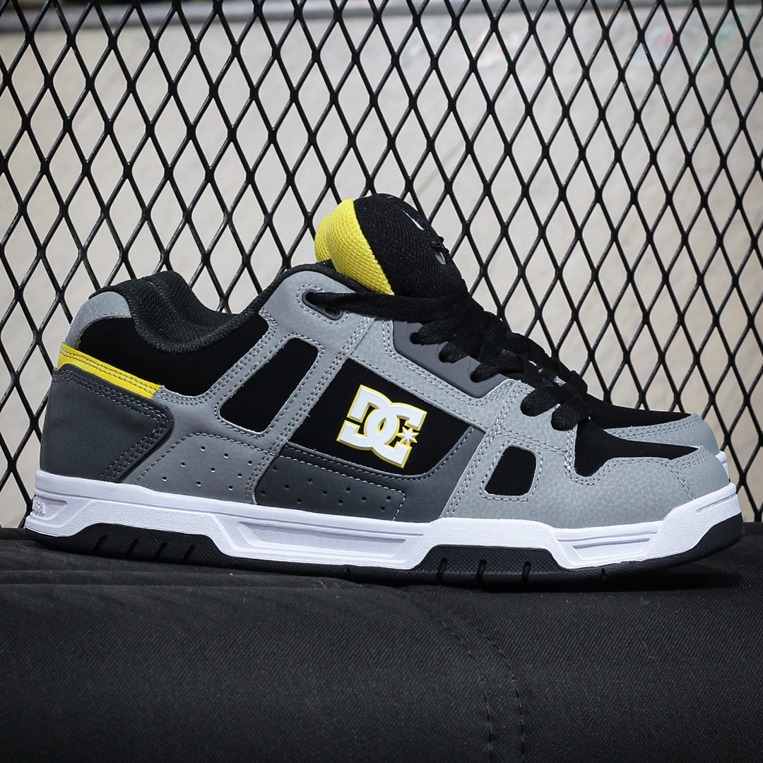 Tenis DC Stag Grey Yellow
