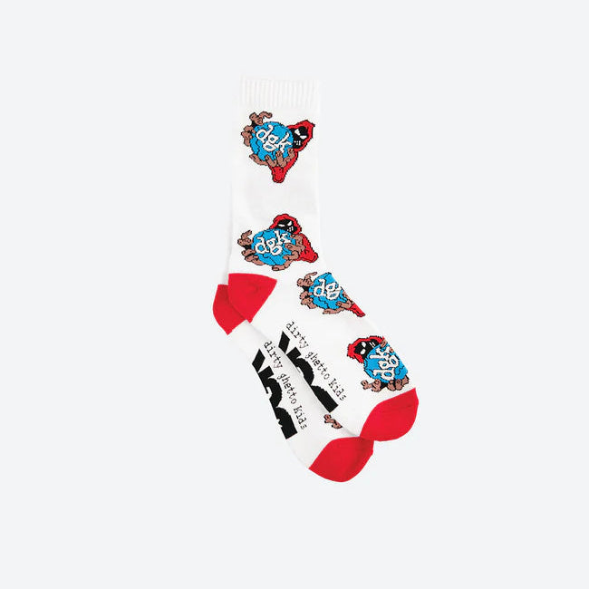 Calcetas DGK Take Over White