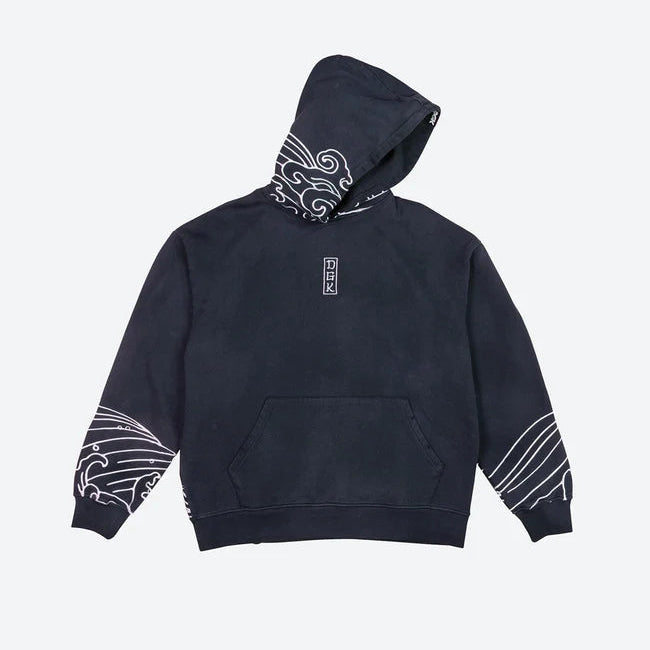 Sudadera DGK Oceans Embroidered Indigo