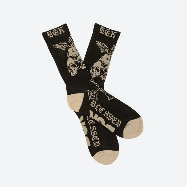 Calcetas DGK Celestial Crew Black