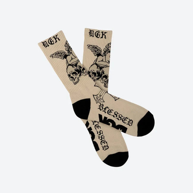 Calcetas DGK Celestial Crew Sand