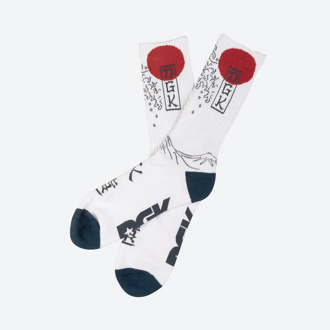 Calcetas DGK Ubiquity White