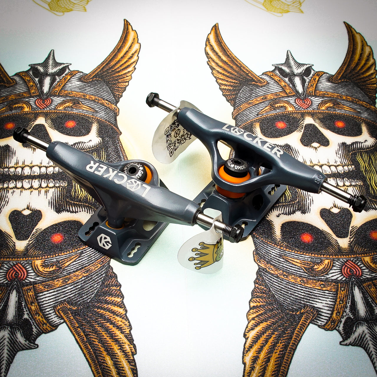 Trucks Grind King Locker 2 Battleship Grey