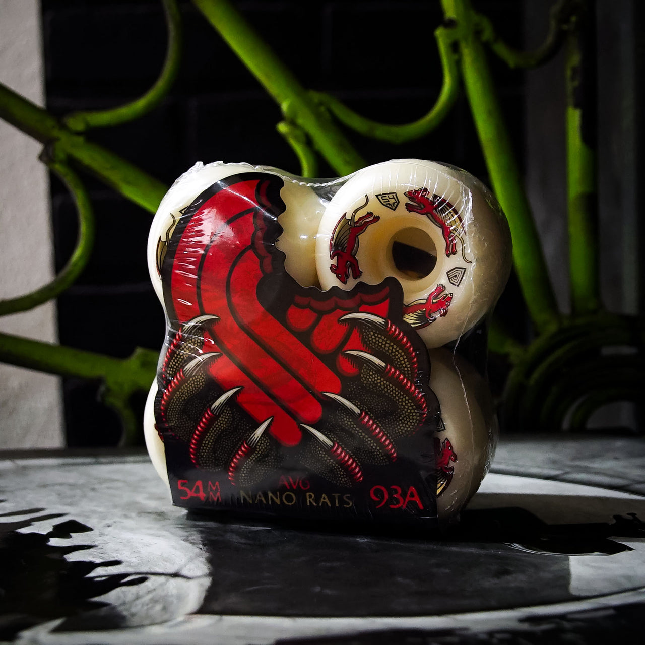 Ruedas Powell Peralta Nano Rats Red AV6 93A