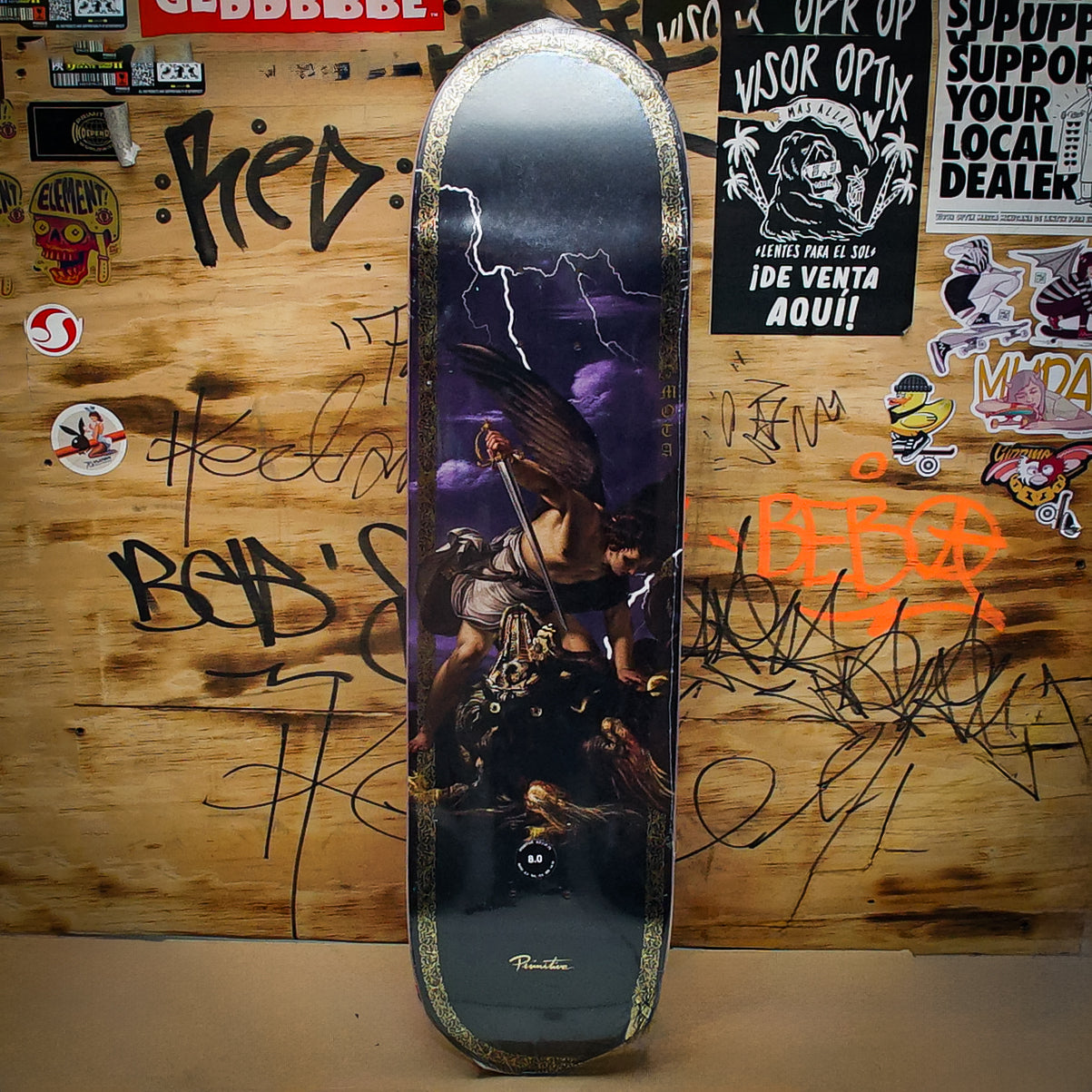 Tabla Primitive X Filipe Mota Clash