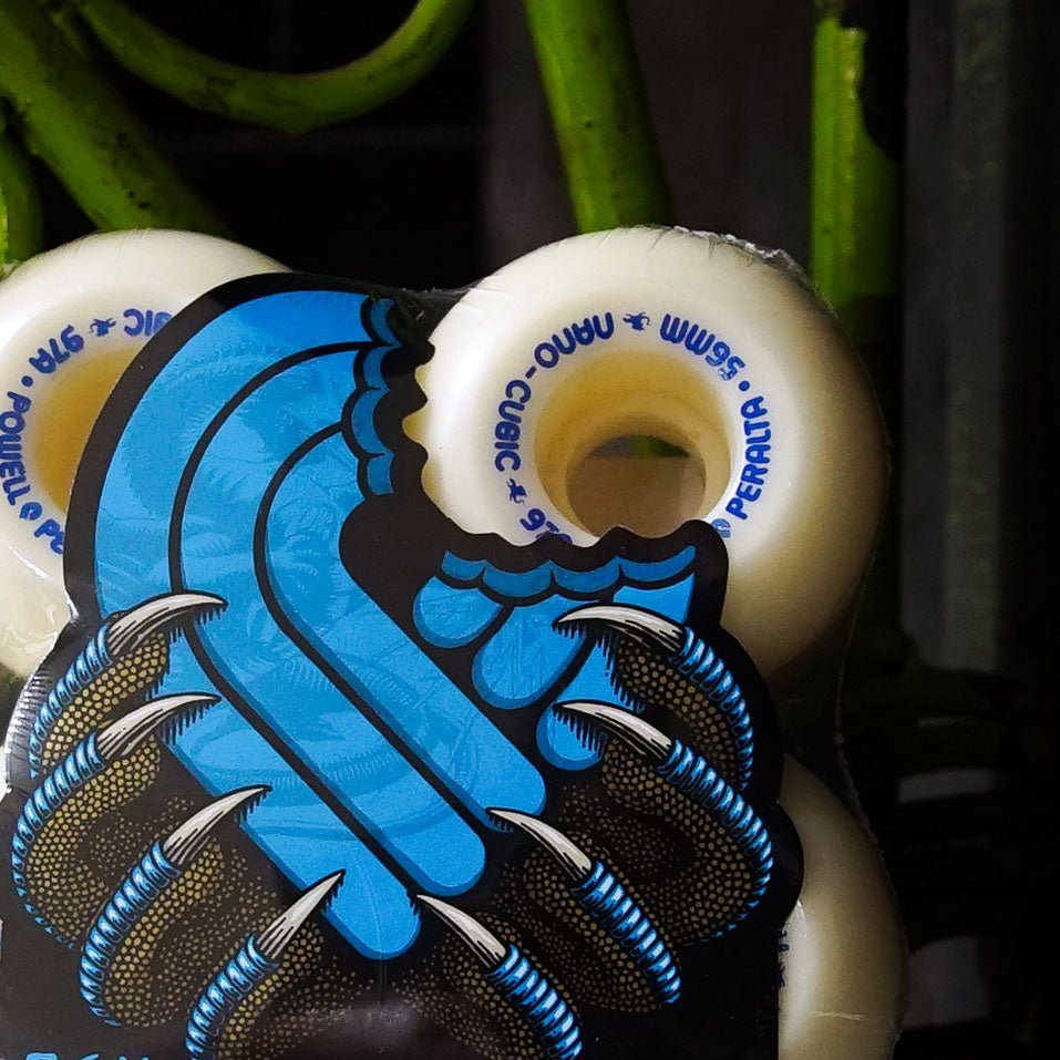 Ruedas Powell Peralta Nano Cubic Blue 97A