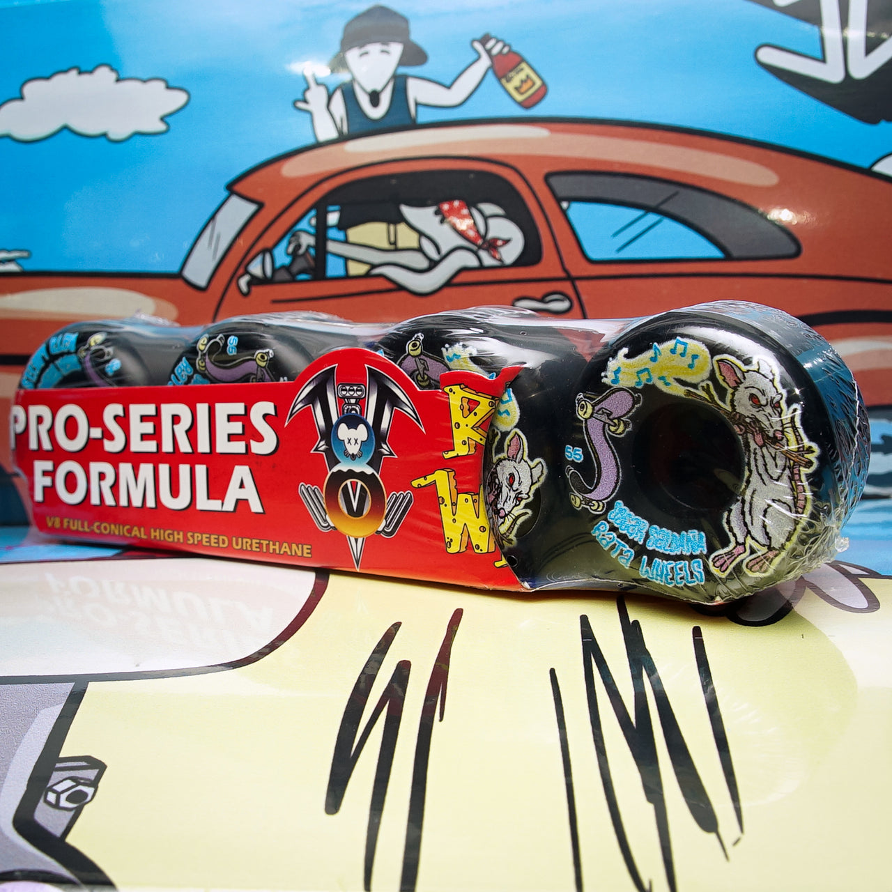 Ruedas Rata Wheels Oscar Saldaña 98A