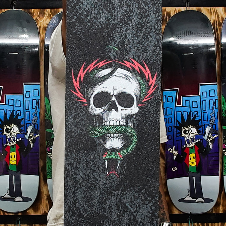 Lija Powell Peralta McGill Skull & Snake 9 x 33