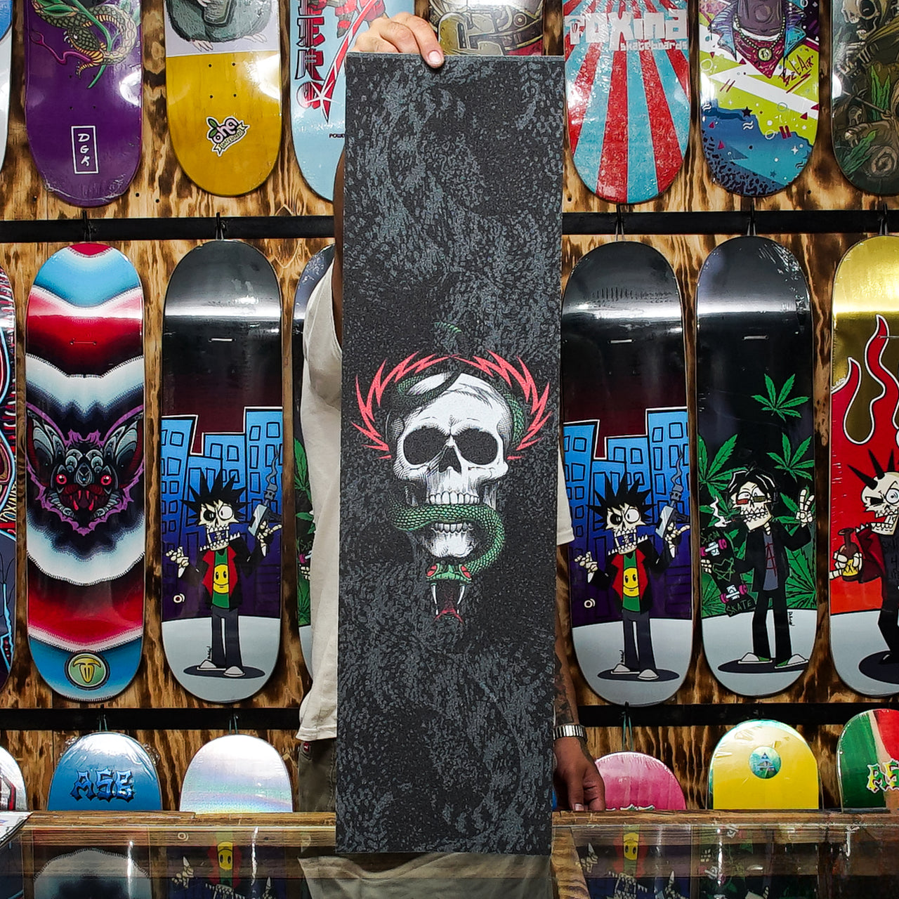Lija Powell Peralta McGill Skull & Snake 9 x 33