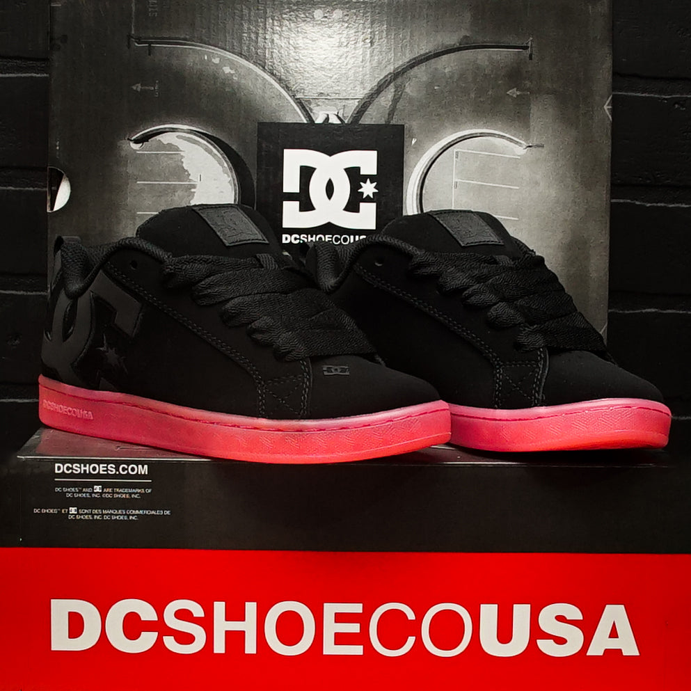 Tenis DC Court Graffik LE Black Pink
