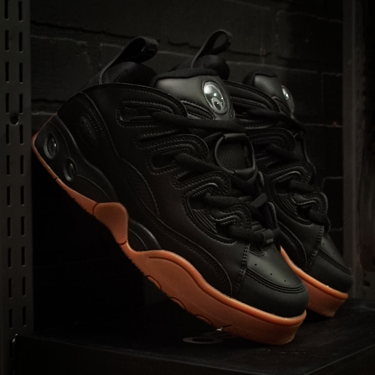 Tenis Osiris D3 E Black Black Gum