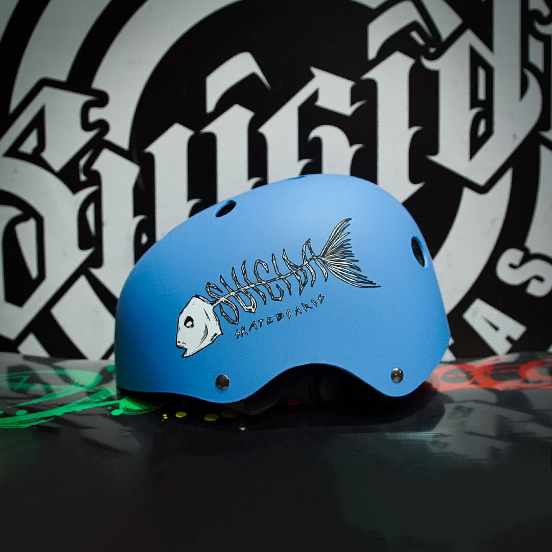 Casco Suicida Fish Blue