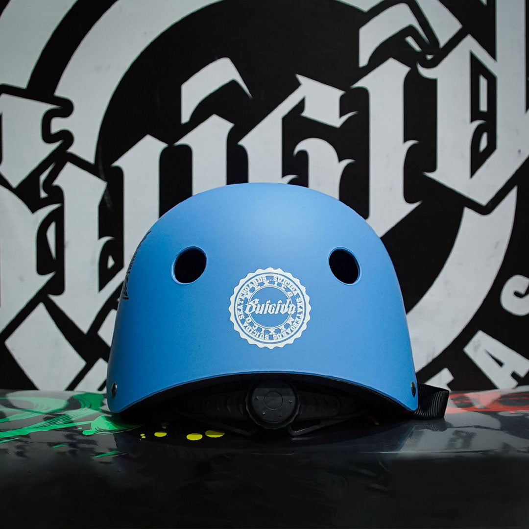 Casco Suicida Fish Blue
