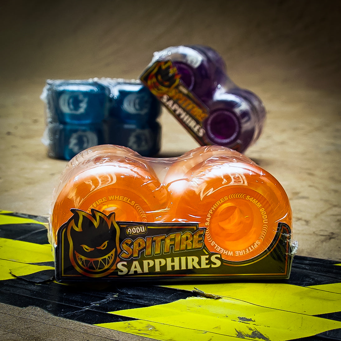 Ruedas Spitfire Sapphires Orange 90A