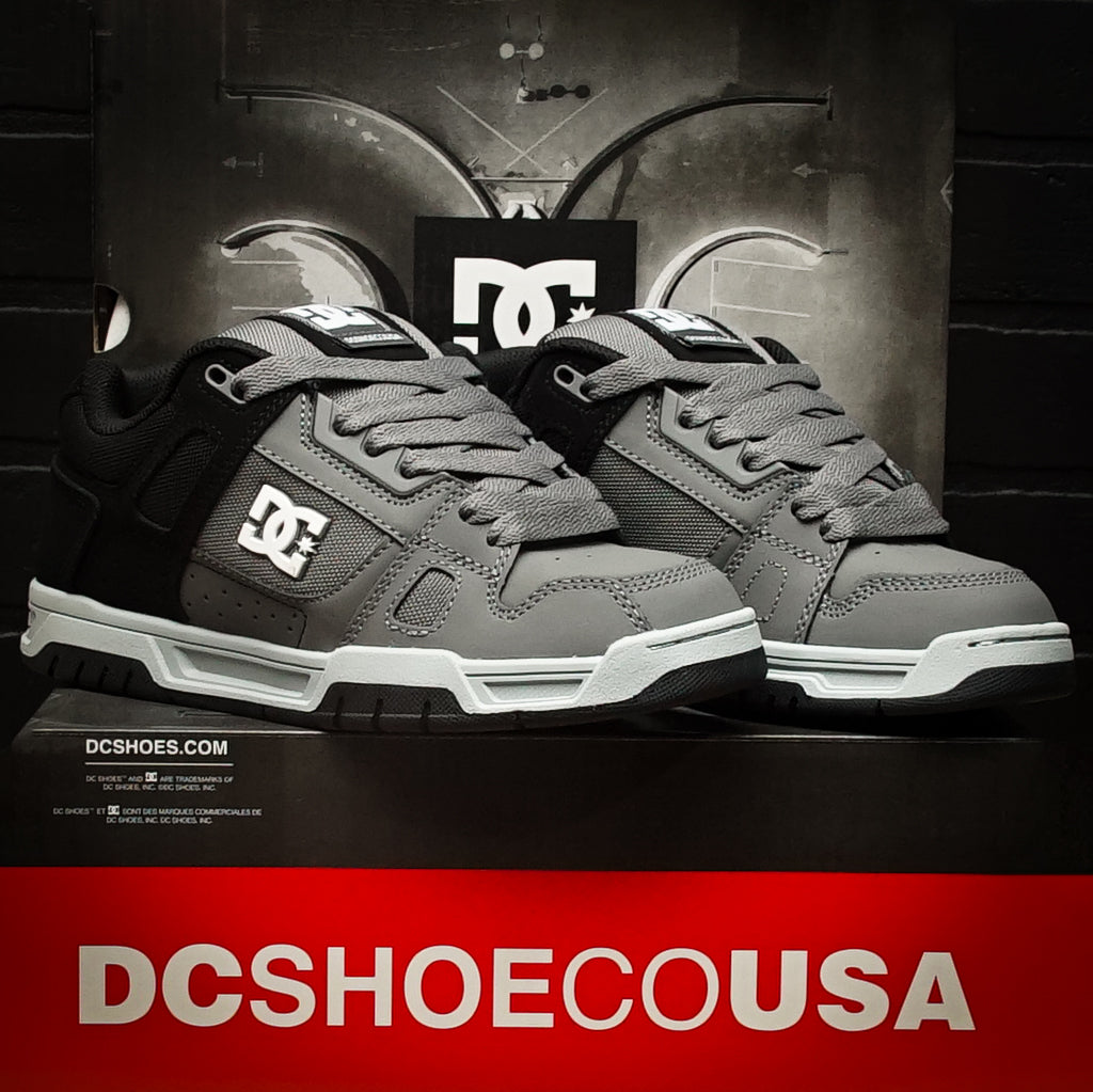 Tenis DC Stag Grey Black White