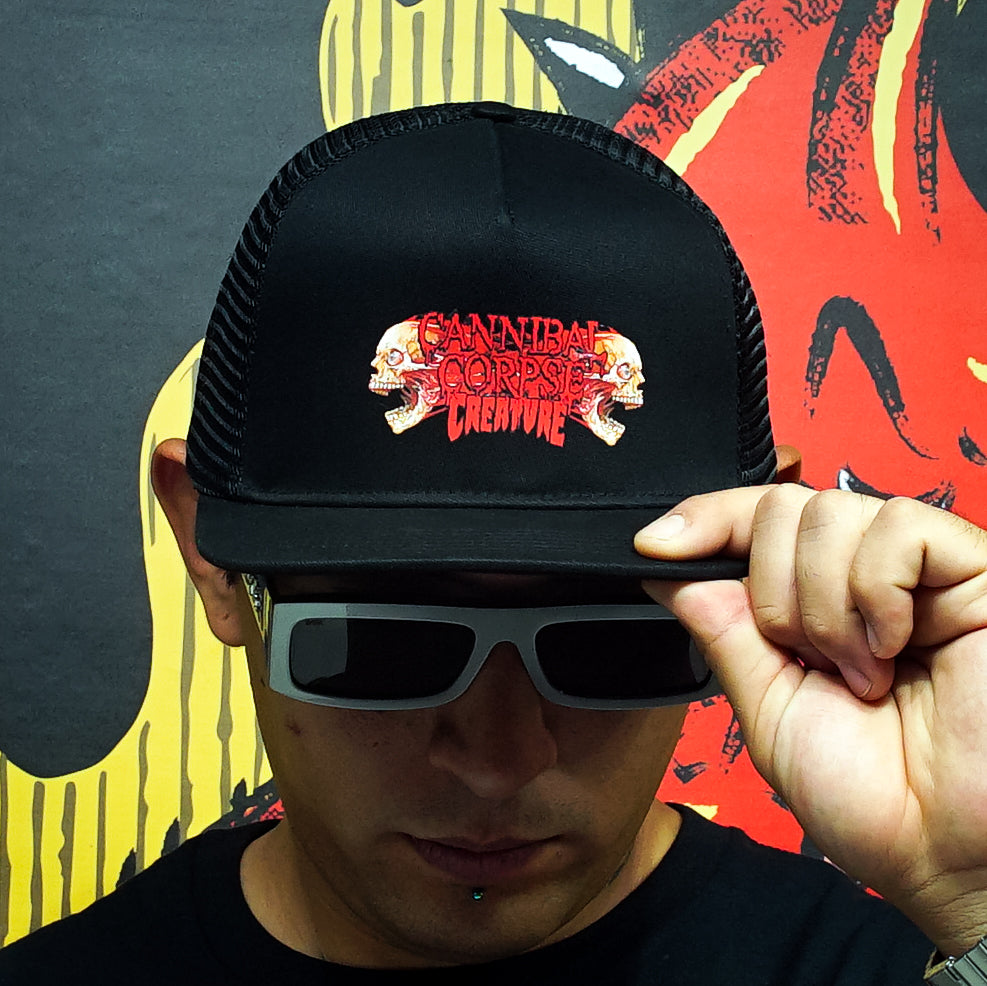 Gorra Creature x Cannibal Corpse Snapback Structured Black