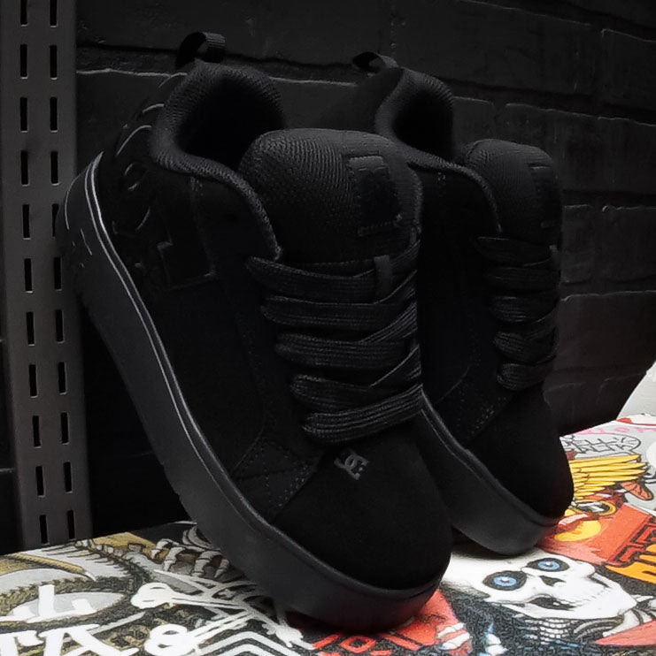 Tenis DC Court Graffik Platform Black