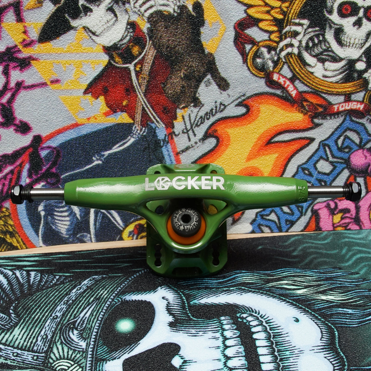 Trucks Grind King Locker 2 Army Green