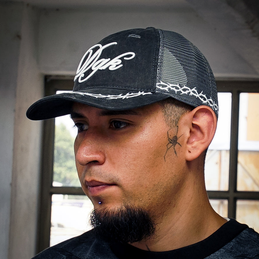 Gorra DGK Torn Trucker Black