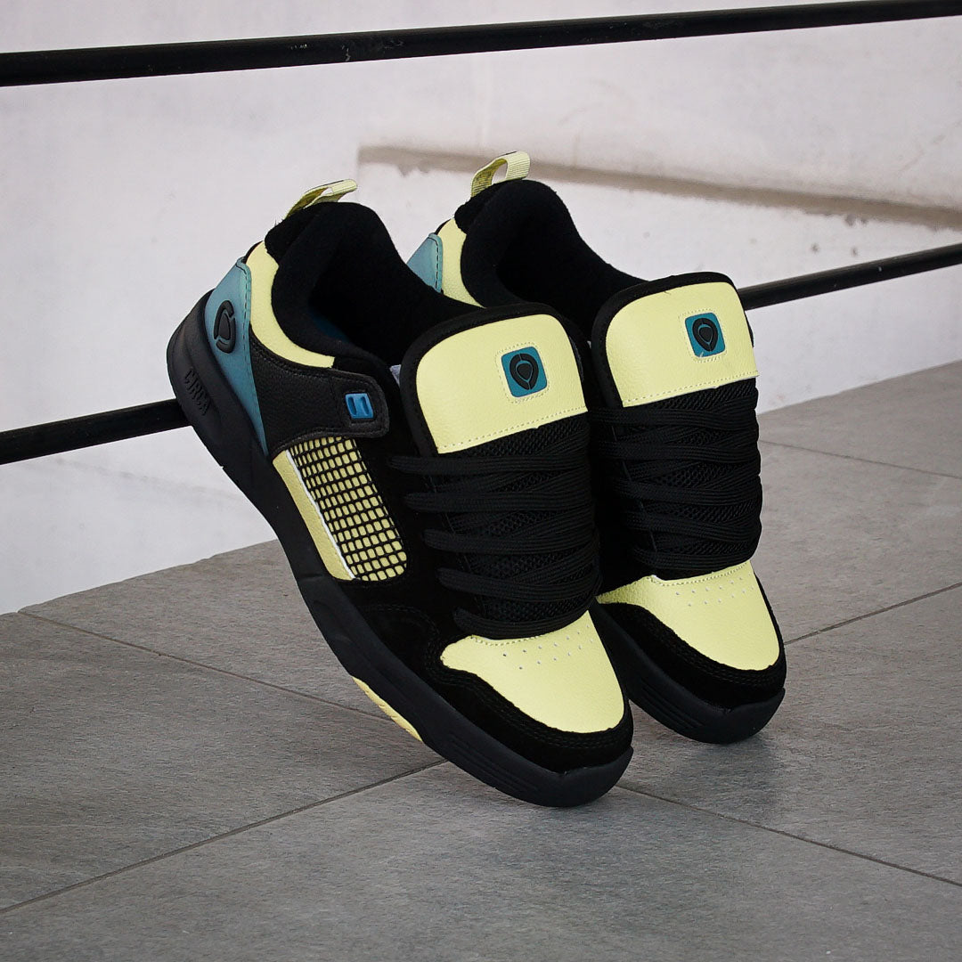 Tenis C1rca Tave TT Black Teal Canary Yellow