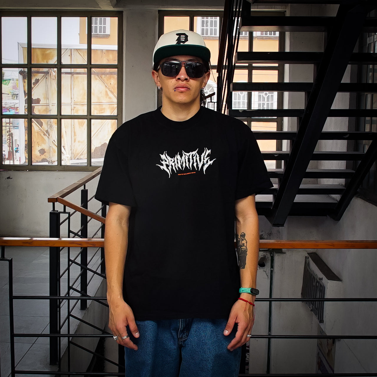 Playera Primitive Purity Boxy Black