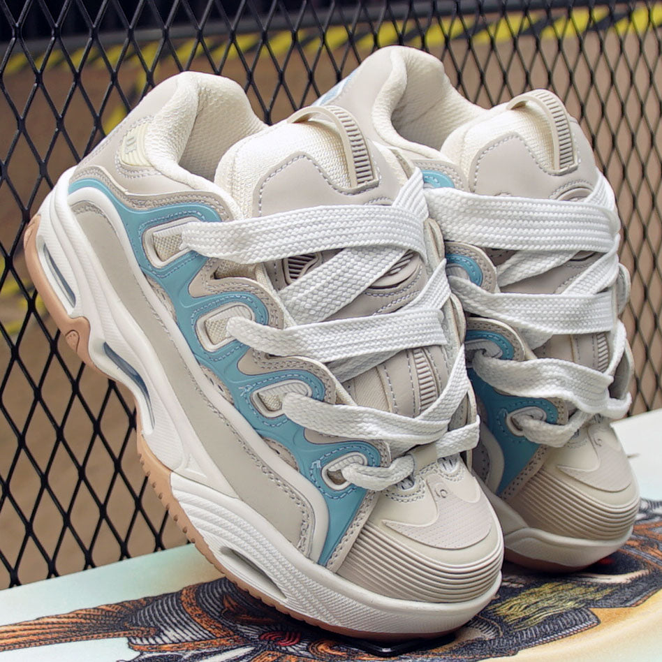 Tenis Osiris D3 2001 Sand Baby Blue Tan