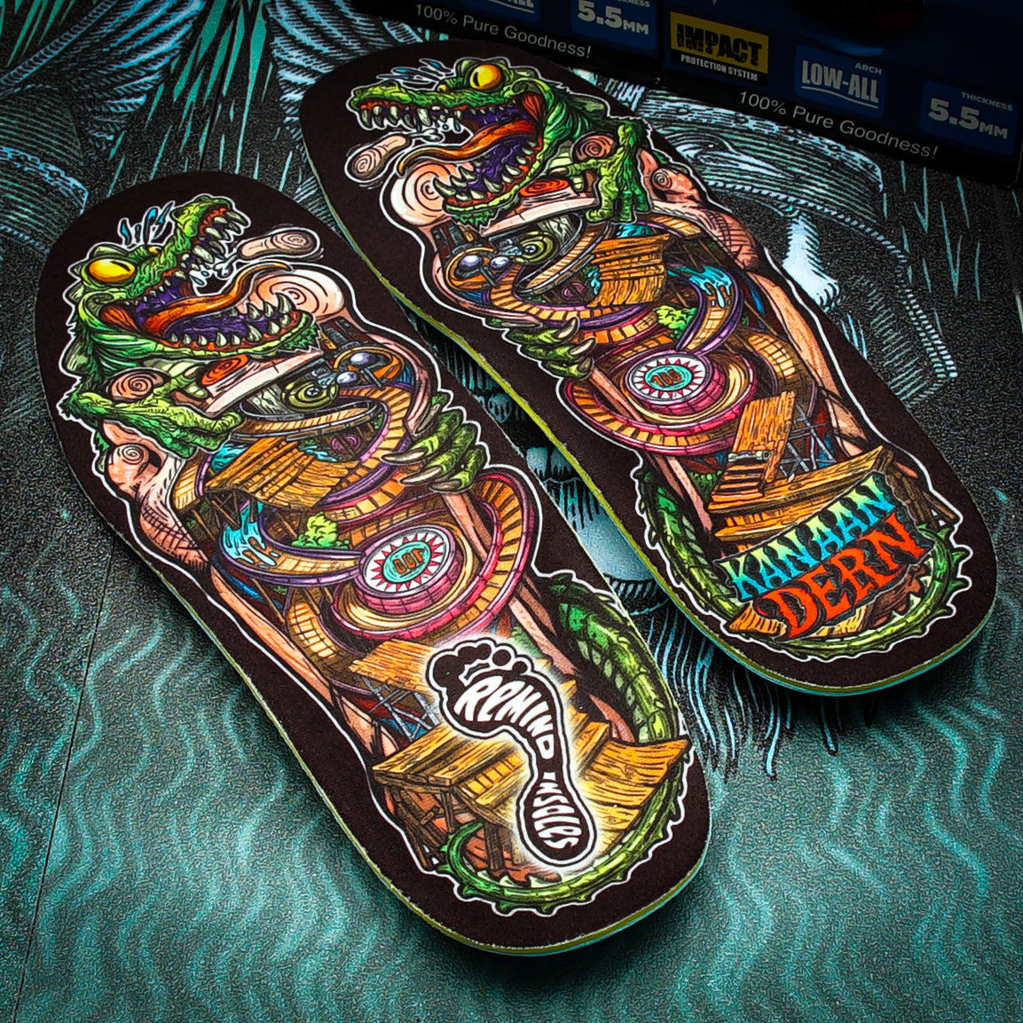Plantillas Remind Destin Impact Kanaan Dern Gnar Foot