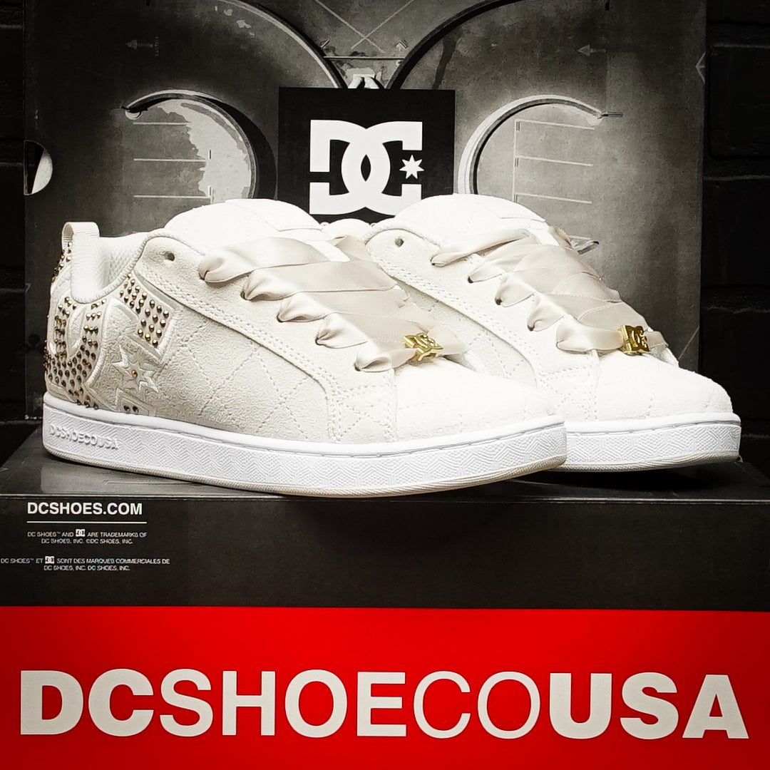 Tenis DC Court Graffik SD Off White Gold