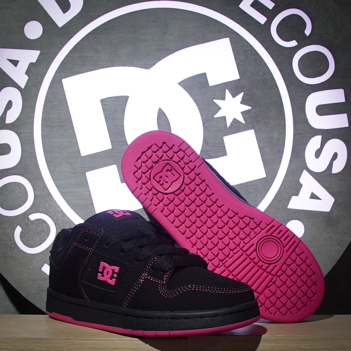 Tenis DC Manteca 4 Black Pink