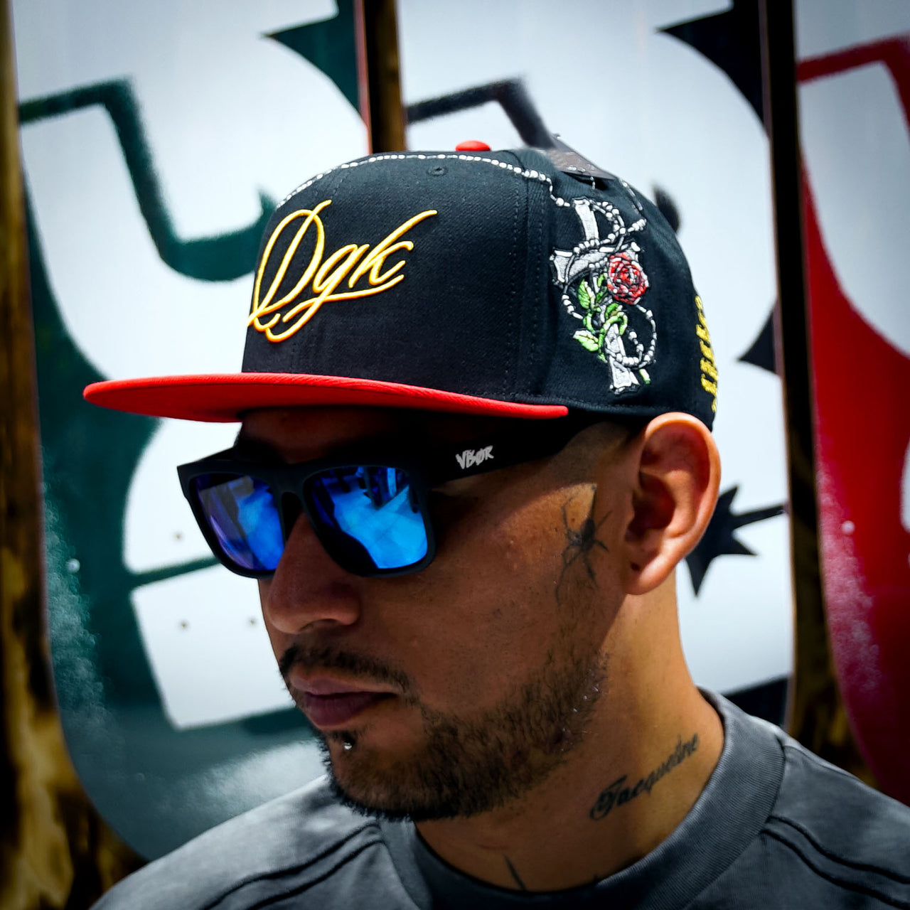 Gorra DGK Archangel Black Red