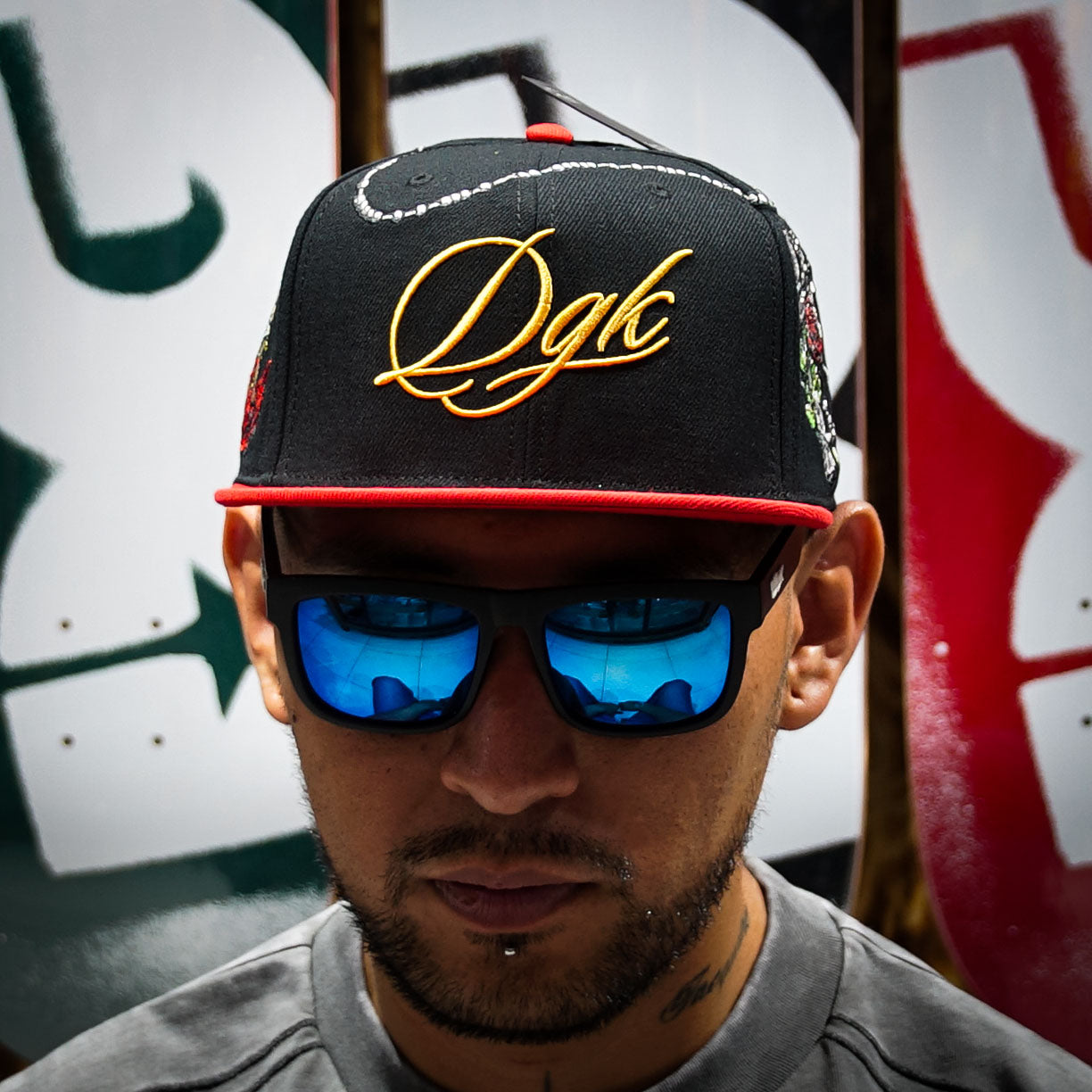Gorra DGK Archangel Black Red