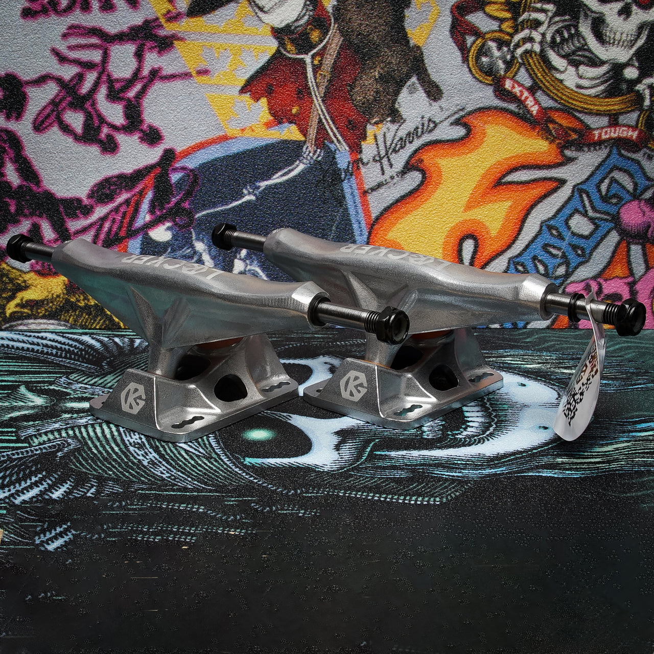 Trucks Grind King Locker 2 Raw Silver