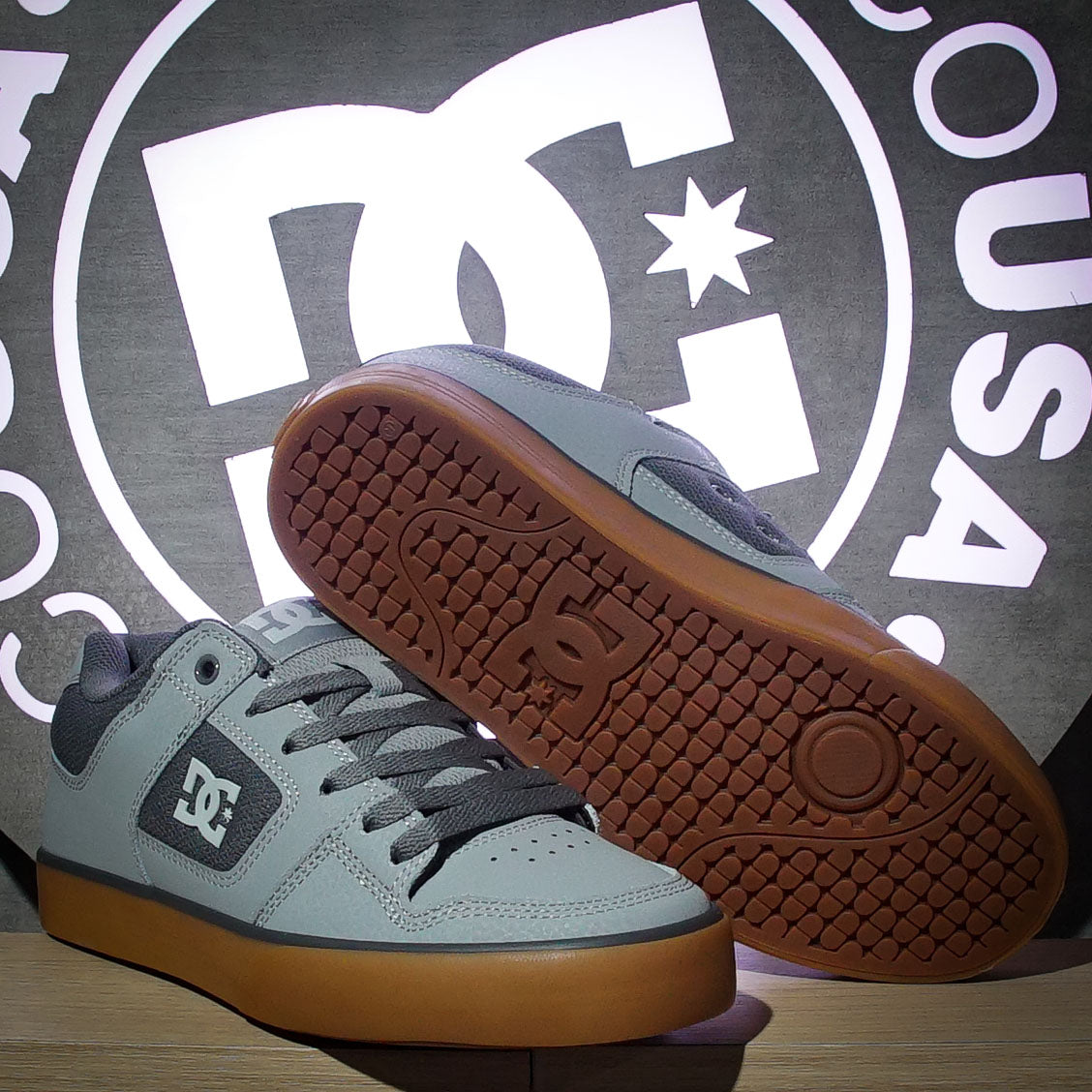 Tenis DC Pure Grey Gum