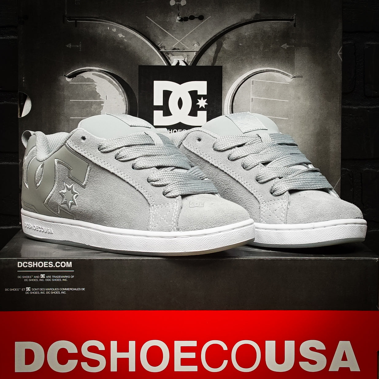 Tenis DC Court Graffik SD Grey Silver