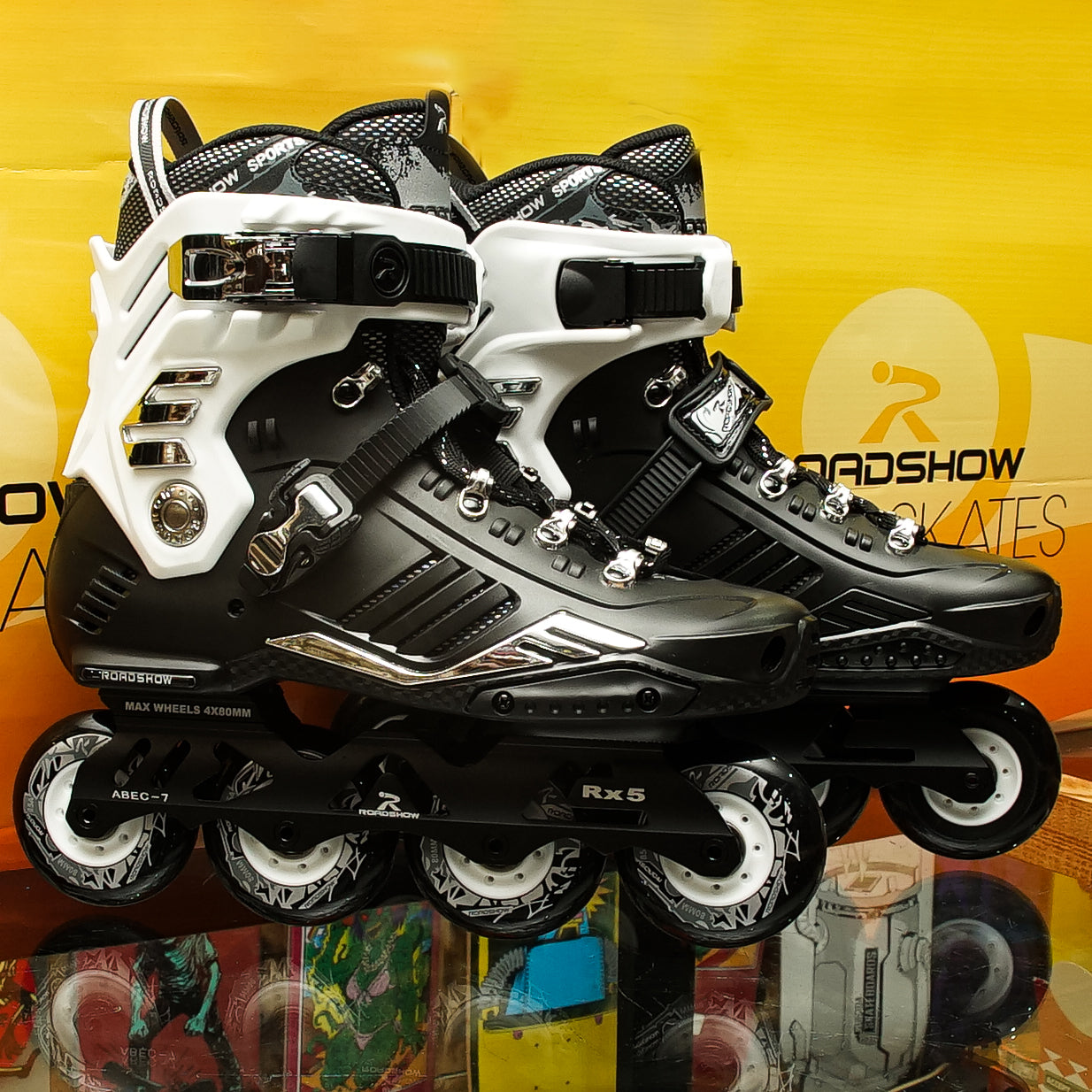 Patines Roadshow RX5 Black Silver
