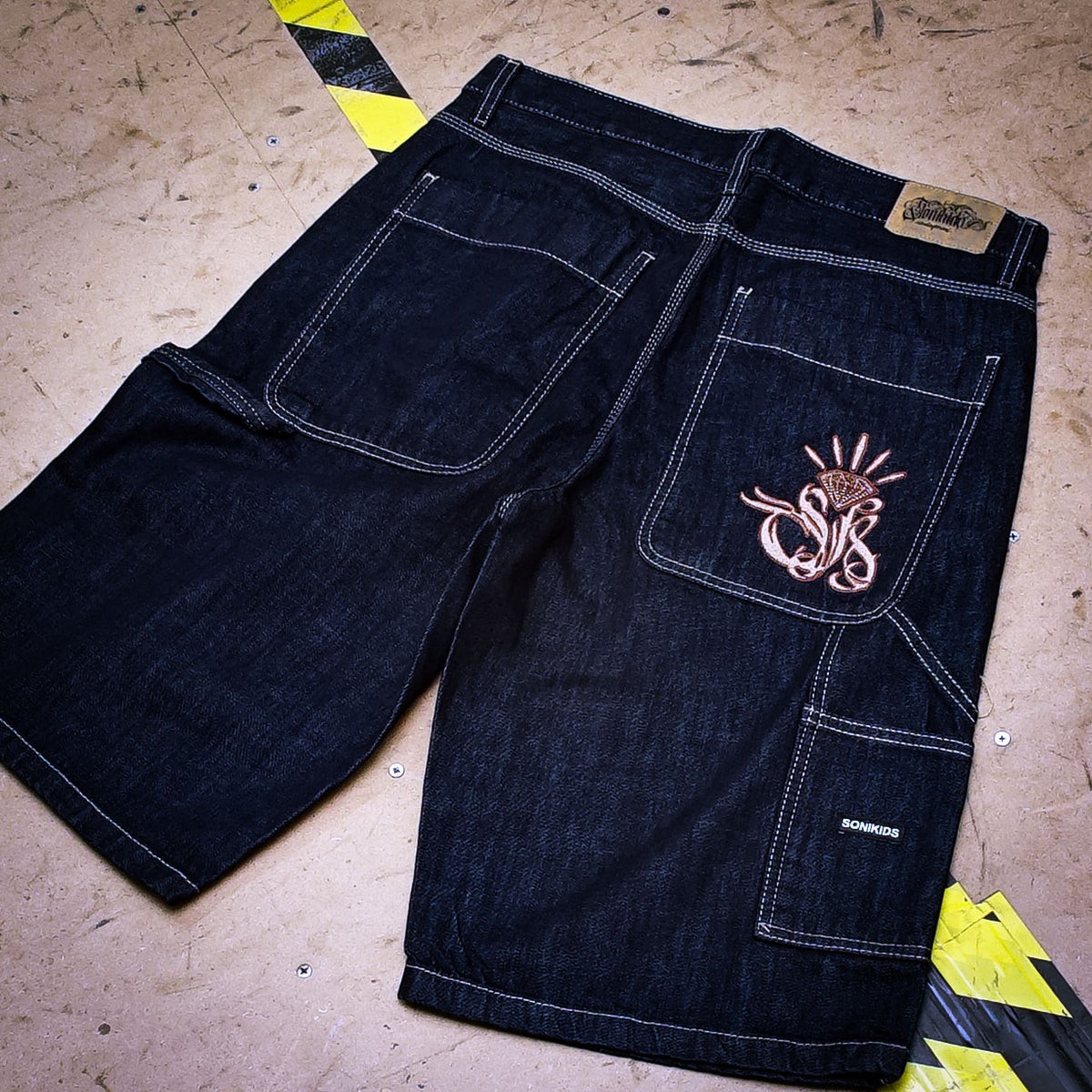 Bermuda SoniKids Carpintero SK Mezclilla Indigo