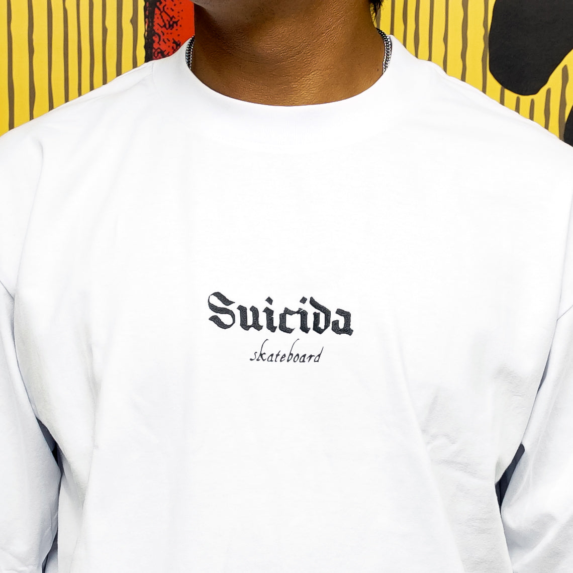 Playera Suicida Dance Punk White