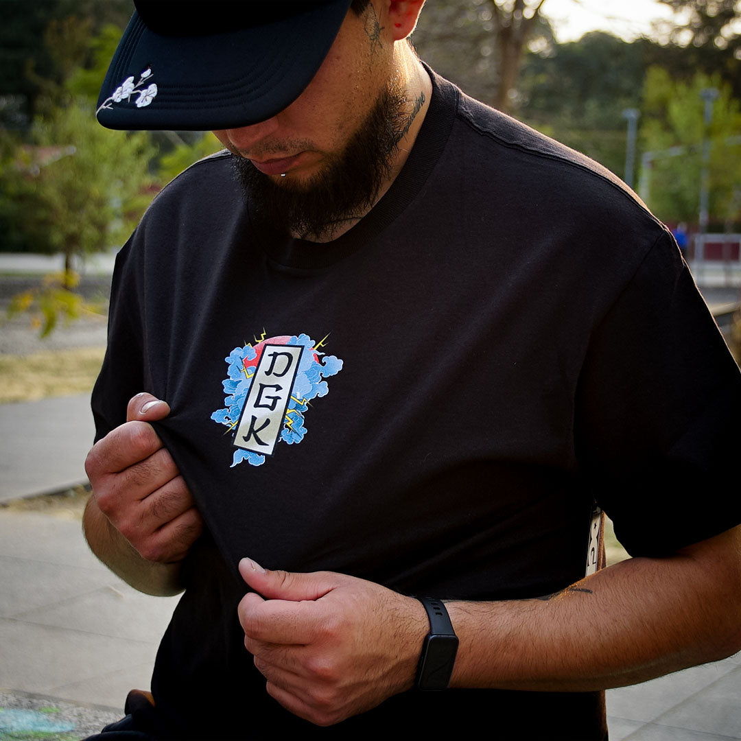 Playera DGK Battle Black