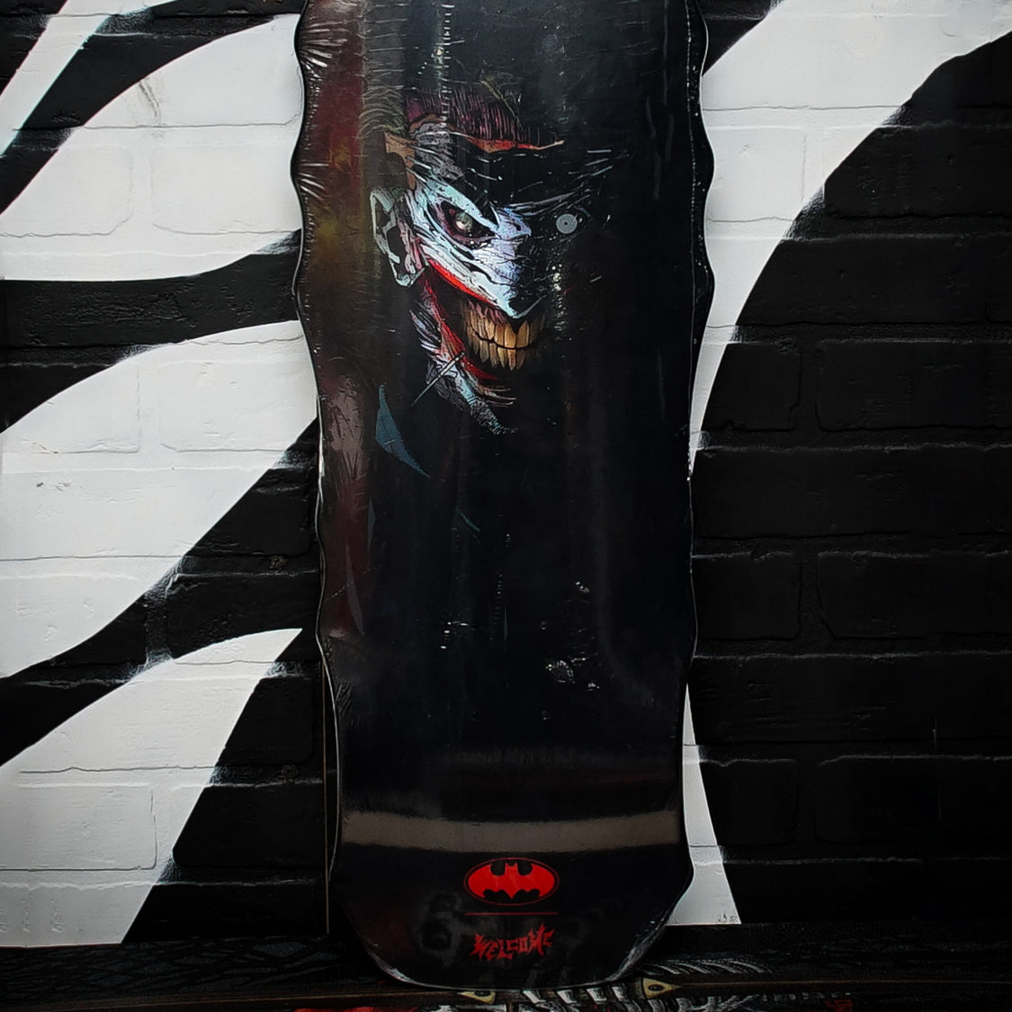 Tabla Welcome Skateboards x Batman Joker on Widow