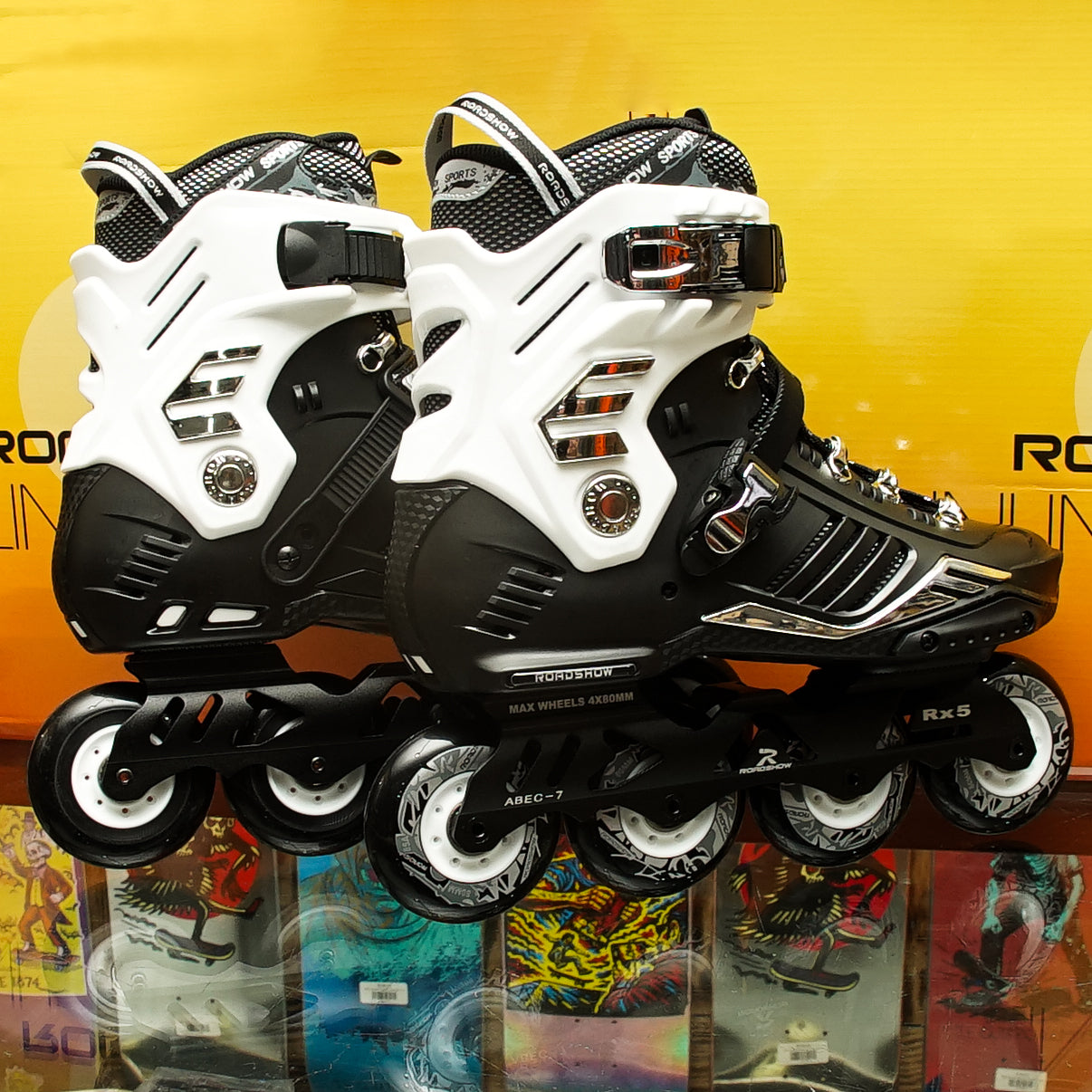 Patines Roadshow RX5 Black Silver