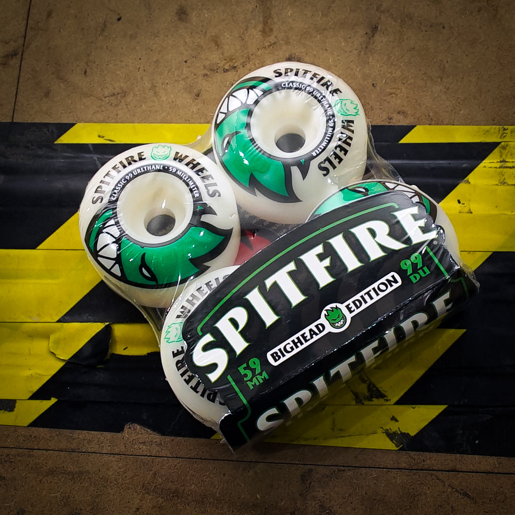 Ruedas Spitfire BigHead Green 99A