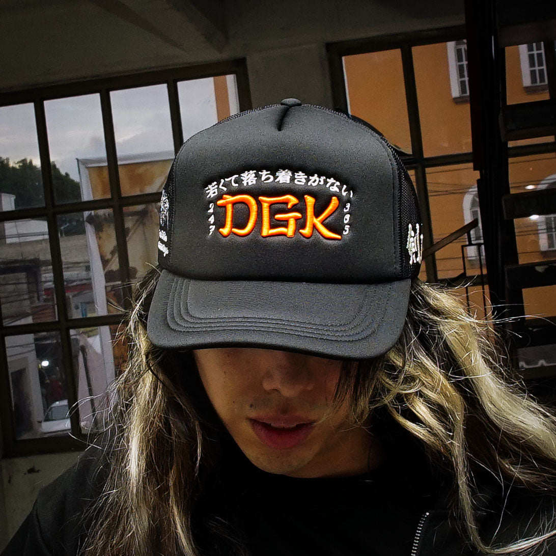 Gorra DGK Roamer Trucker Black