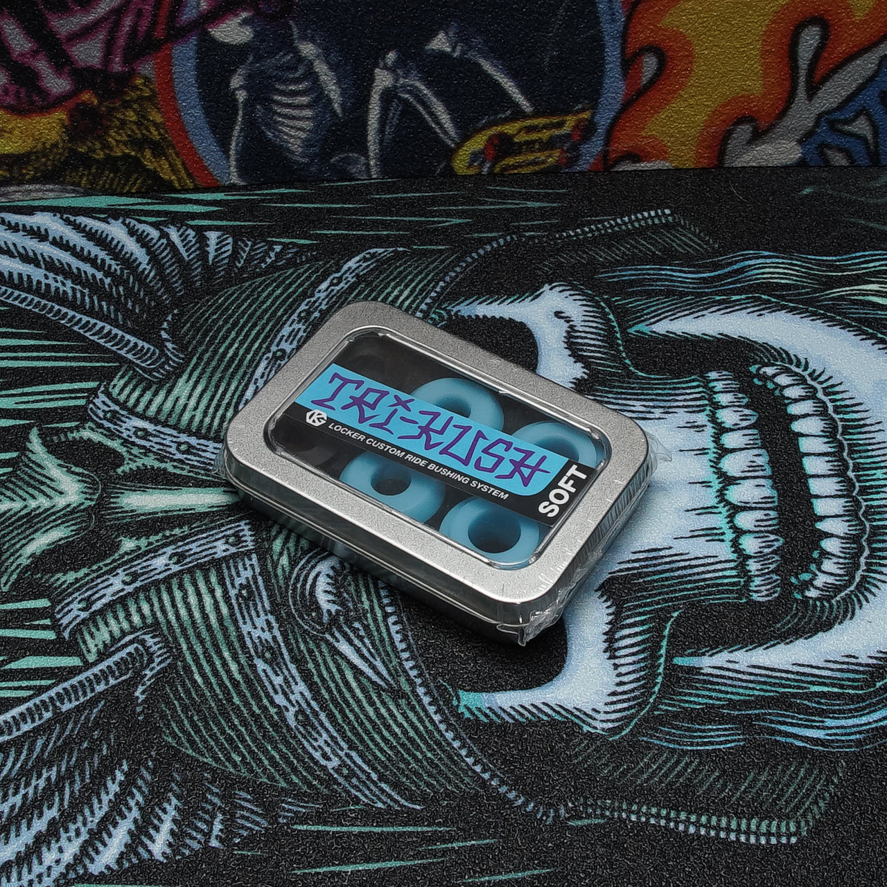Gomas Grind King Tri-Kush Soft Blue